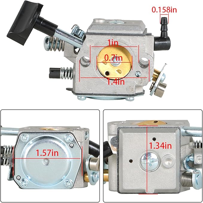 ALL-CARB Carburetor Replacement for Stihl BR400 BR420 BR320 BR380 42031200601 Backpack Blower Carb - LeafyLoom