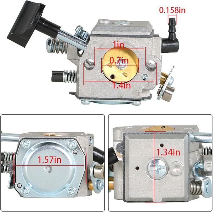 labwork Carburetor Replacement For Stihl BR400 BR420 BR320 BR380 42031200601 Backpack Blower Carb - LeafyLoom