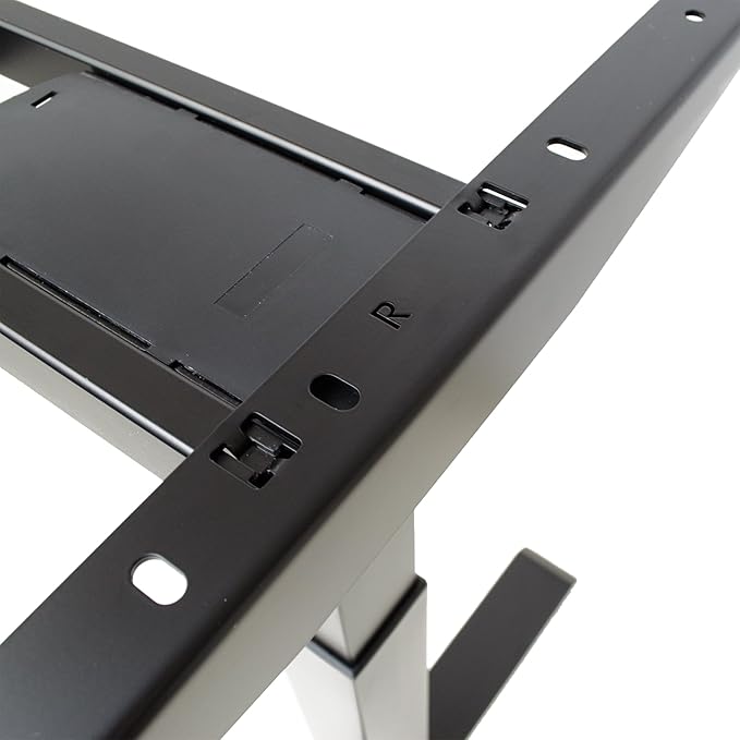 ApexDesk K Series Dual Motor Electric Adjustable Standing Computer Desk for Home and Office Width and Height Adjustable (Black Frame only) - LeafyLoom