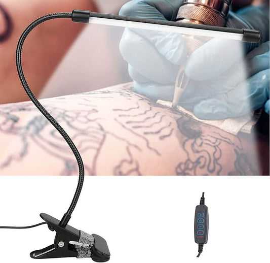 Desk Lamp Clip Light, Usb Clip‑On Led Table Clip Clip Light Dimmable Book Lights Dimmable Tattoo For Desk For Desk Lamps Lamps Nail Art Desk Lamp - LeafyLoom