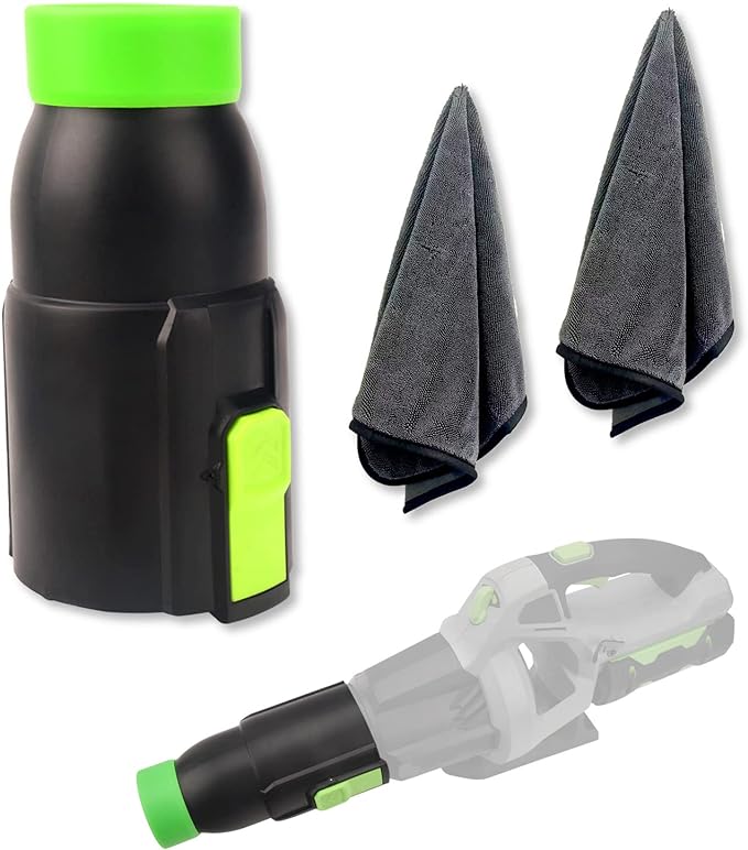 Car Drying Nozzle for EGO Leaf Blower - for EGO Power+ 530 575 580 615 650 765 Leaf Blower (Car Drying Nozzle/Car Wash Towel 16x16 in*2) - LeafyLoom