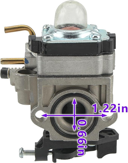 Carbhub RY25AXB 308054121 Carburetor Fit for Walbro Ryobi Fan, BM25AXBVNM, RY25AXB Jet Fan Blower Replace 095159009 4-13-20 090159001 8-21-18 090159002 8-20-18 090159004 11-18-19 - LeafyLoom