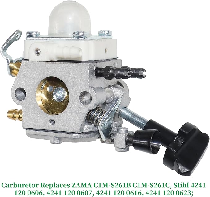 BG86 Carburetor with BG86 Air filter BG86 Stub Spark Arrestor Replaces ZAMA C1M-S261B, C1M-S261C, 4241 120 0606, 4241 120 0607 for Sthil SH86, SH86C, BG86, BG86CE, BG86Z, BG86CEZ Leaf Blowers - LeafyLoom