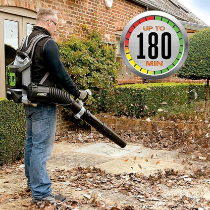 EGO Power+ LB6003 600 CFM Variable-Speed 56-Volt Cordless Leaf Blower 7.5Ah Battery and Charger Included - LeafyLoom