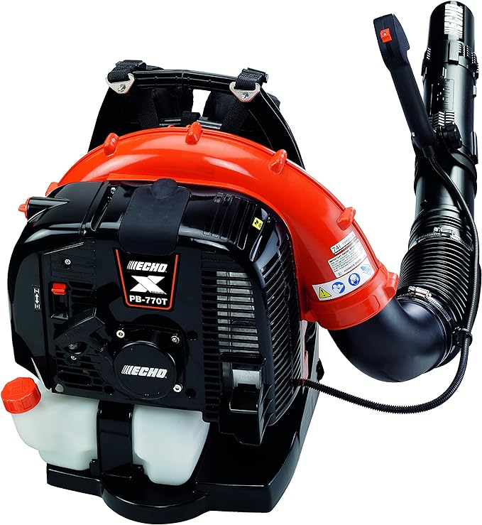 PB-770T - Echo Backpack Blower - Commercial Grade 63.3 cc, Gas, 756 CFM, 234 MPH, 5-yr Consumer Warranty! - LeafyLoom