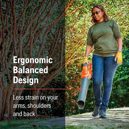 Husqvarna 230iB Battery Powered Cordless Leaf Blower, 136-MPH 650-CFM Electric Leaf Blower with Brushless Motor and Quiet Operation, Battery and Charger Not Included - LeafyLoom