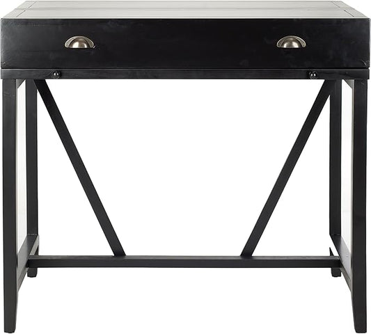 Safavieh American Homes Collection Wyatt Black Writing Desk - LeafyLoom