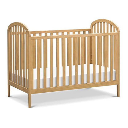 Davinci Beau 3-in-1 Convertible Crib in Honey, Greenguard Gold Certified - LeafyLoom