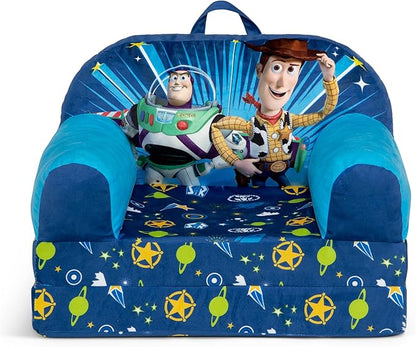 Delta Children Cozee Buddy Flip-Out Kids Chair, Toy Story - LeafyLoom