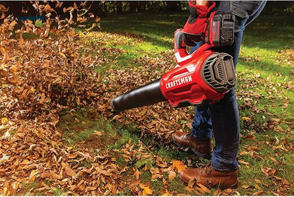 CRAFTSMAN CMCBL720B V20* Cordless Axial Leaf Blower, Brushless (Tool Only) Red - LeafyLoom