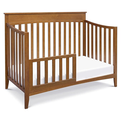 DaVinci Grove 4-in-1 Convertible Crib in Chestnut, Greenguard Gold Certified - LeafyLoom