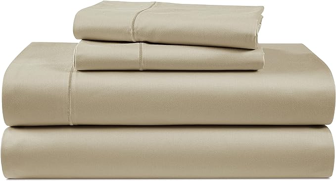 LANE LINEN 100% Egyptian Cotton Bed Sheets - 1000 Thread Count 4-Piece Linen King Set Bedding Sateen Weave Luxury Hotel 16" Deep Pocket (Fits Upto 17" Mattress) - LeafyLoom