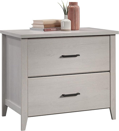 Sauder Summit Station 2-Drawer Lateral File Cabinet, L: 33.86" x W: 20.87" x H: 29.02", Glacier Oak - LeafyLoom