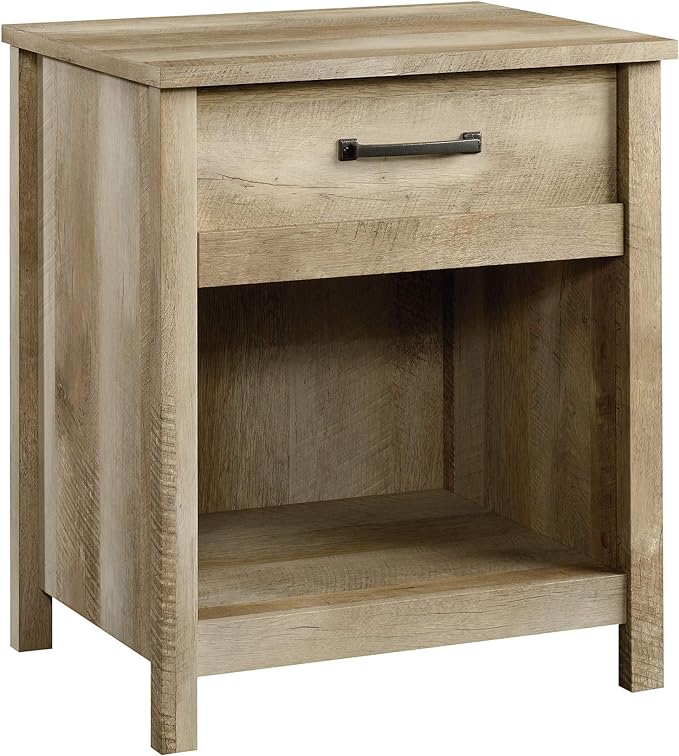 Sauder Cannery Bridge Night Stand, Lintel Oak finish - LeafyLoom