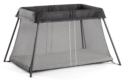 BabyBjörn Travel Crib Light - Black (040280US), One size - LeafyLoom