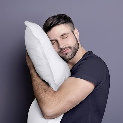 Utopia Bedding Bed Pillows for Sleeping (White), King Size, Set of 6, Hotel Pillows, Cooling Pillows for Side, Back or Stomach Sleepers - LeafyLoom