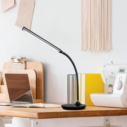 OttLite Extended Reach LED Desk Lamp, Black - LeafyLoom