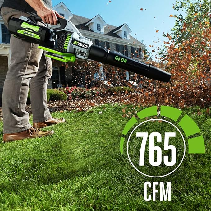 EGO Power+ LB7650 Variable-speed Turbo 56-Volt 765 CFM Cordless Leaf Blower Battery and Charger Not Included - LeafyLoom