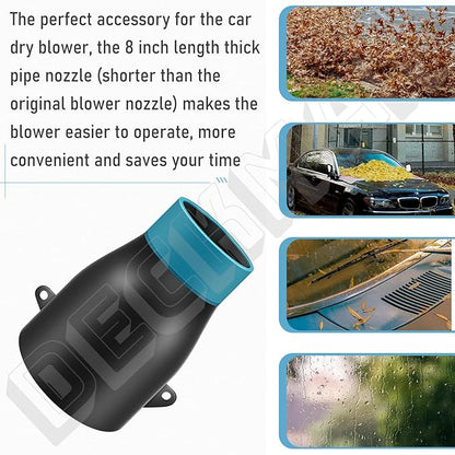 DECKMAN 191L13-5 191B21-6 Blower Nozzle Adapter/197889-6 Flat End Nozzle Attachment/Car Drying Nozzle Compatible with Makita Leaf Blowers XBU03Z XBU03SM1 XBU02Z XBU03 DUB362 - LeafyLoom