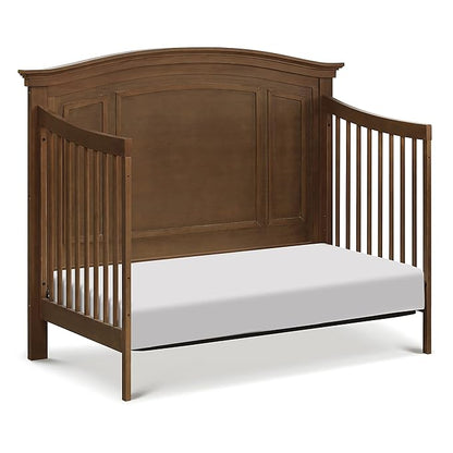 NAMESAKE Durham 4-in-1 Convertible Crib in Derby Brown, Greenguard Gold Certified - LeafyLoom