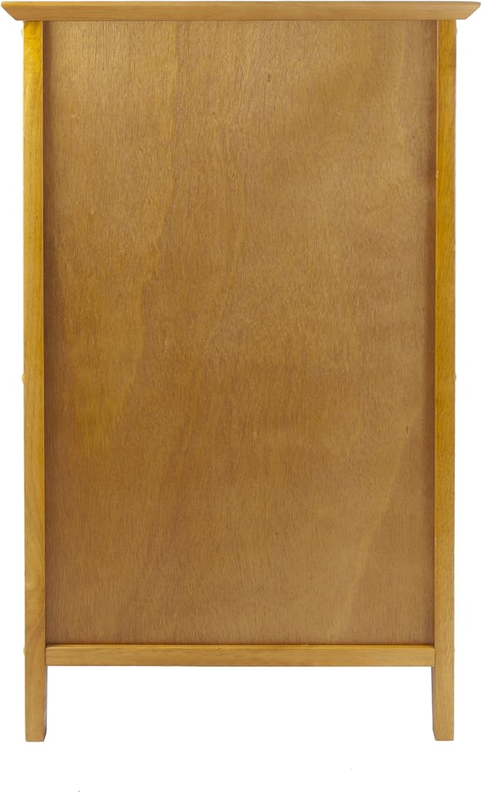 Winsome Studio File Cabinet, Honey - LeafyLoom