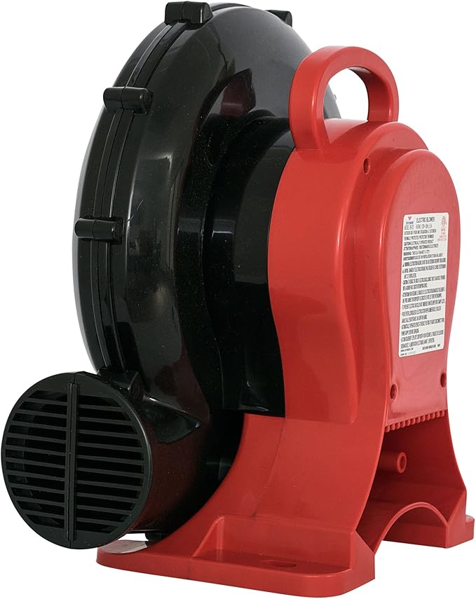 XPOWER BR-35 ½ HP Indoor/Outdoor Inflatable Blower Fan for Bounce Houses and Movie Screens, with Weather-Resistant Switch, Safety Certified - LeafyLoom