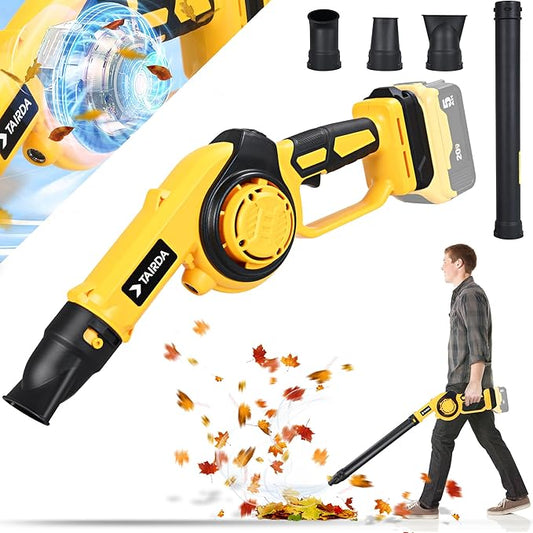 Cordless Leaf Blower for Dewalt 20V Max Battery (NO Battery), 200MPH Mini Leaf Blower with 3 Variable Speed, Electric Handheld Leaf Blower for Yard Care,Patio,Porch,Workbench Clean (Bare Tool) - LeafyLoom