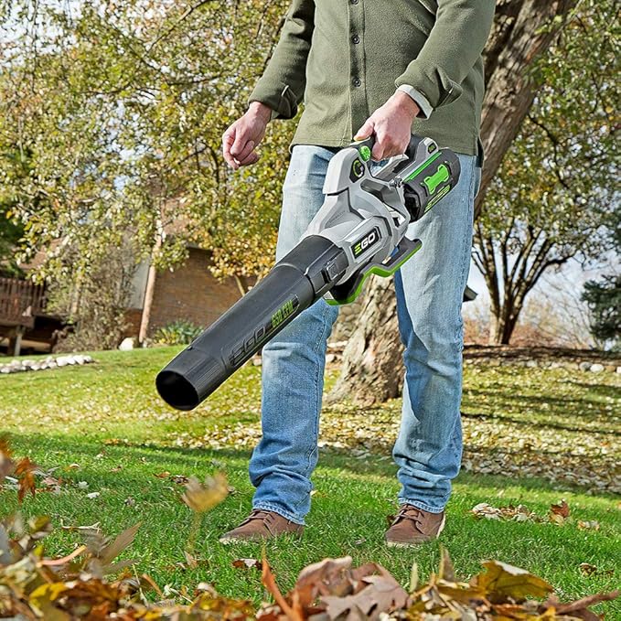 EGO Power+ LB6504 650 CFM Variable-Speed 56-Volt Lithium-ion Cordless Leaf Blower 5.0Ah Battery and Charger Included - LeafyLoom