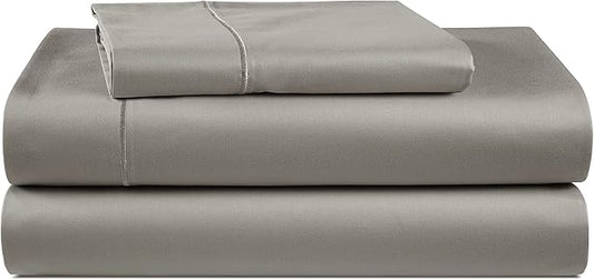 LANE LINEN 100% Egyptian Cotton Bed Sheets - 1000 Thread Count 3-Piece Twin XL Set Long Staple Bedding Sateen Weave Luxury Hotel Fits Upto 16" Mattress Charcoal - LeafyLoom