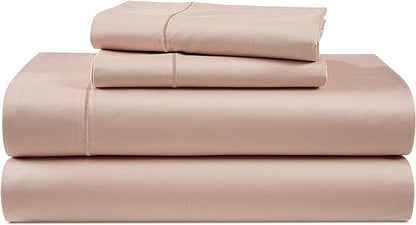 LANE LINEN Luxury 100% Egyptian Cotton Bed Sheets - 1000 Thread Count 4-Piece Sepia Rose Queen Set Bedding Sateen Weave 16" Deep Pocket (Fits Upto 17" Mattress) - LeafyLoom