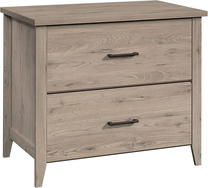 Sauder Summit Station 2-Drawer Lateral File Cabinet, L: 33.86" x W: 20.87" x H: 29.02", Laurel Oak - LeafyLoom