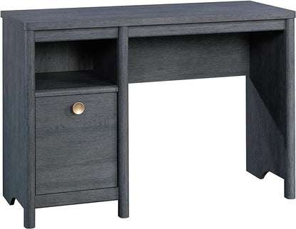 Sauder Dover Edge Home Office Desk, L: 43.15" x W: 17.24" x H: 29.09", Denim Oak Finish - LeafyLoom