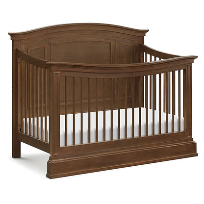 NAMESAKE Durham 4-in-1 Convertible Crib in Derby Brown, Greenguard Gold Certified - LeafyLoom