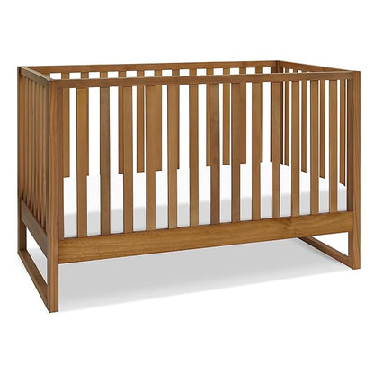 Davinci Hunter 3-in-1 Convertible Crib, Chestnut, Easy Assemble, Greenguard Gold Certified - LeafyLoom