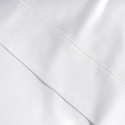 LANE LINEN 100% Egyptian Cotton Bed Sheets - 1000 Thread Count 3-Piece Twin XL Set Long Staple Bedding Sateen Weave Luxury Hotel Fits Upto 16" Mattress White - LeafyLoom