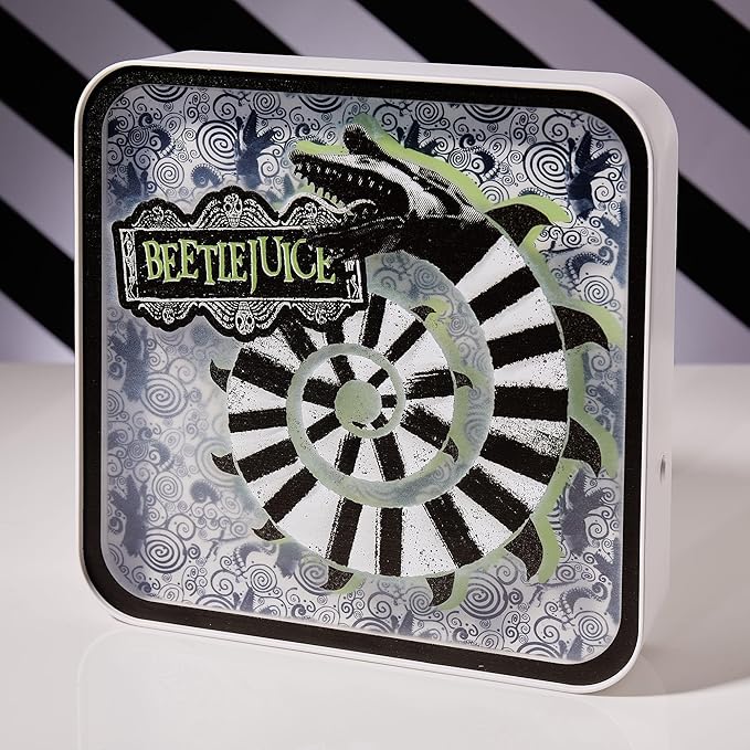 Numskull NS4937 Beetlejuice Acrylic Logo Desk Lamp - LeafyLoom