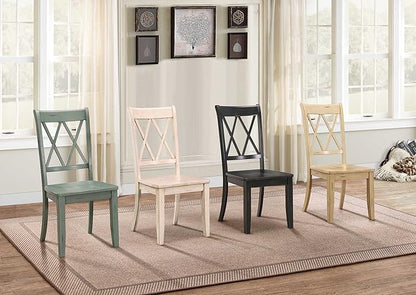 Homelegance Dining Chair (Set of 2), Teal - LeafyLoom