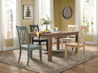 Homelegance Dining Chair (Set of 2), Teal - LeafyLoom