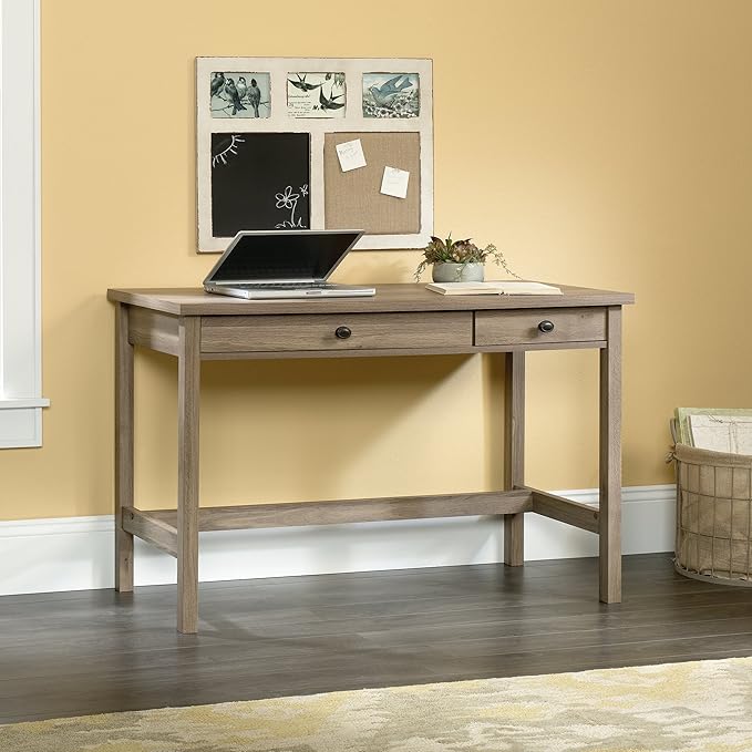 Sauder County Line Writing Desk, Salt Oak finish - LeafyLoom