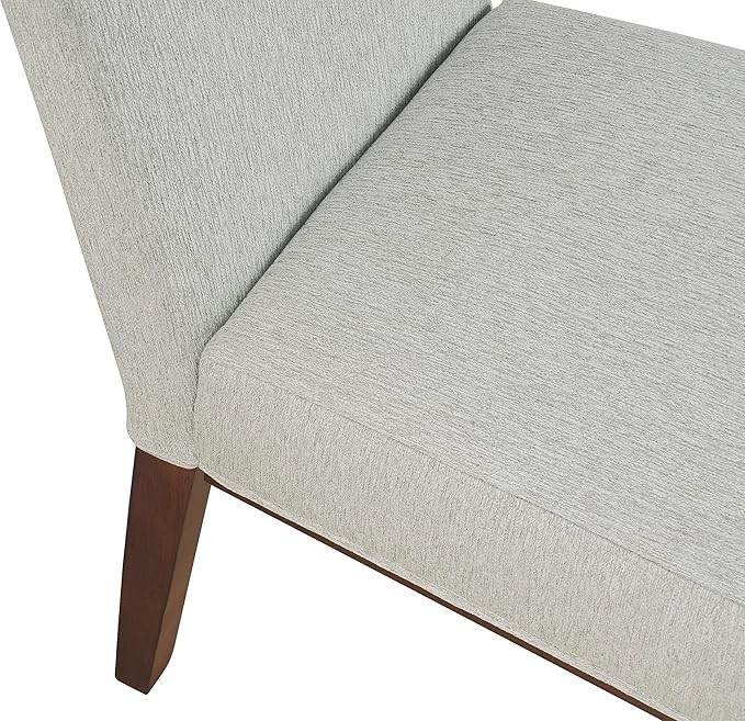 HomePop Kolbe Dining Chair - Sustainable Gray Woven (Single Pack) - LeafyLoom