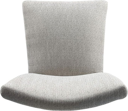 HomePop Parsons Classic Upholstered Accent Dining Chair, Single Pack, Light Grey - LeafyLoom