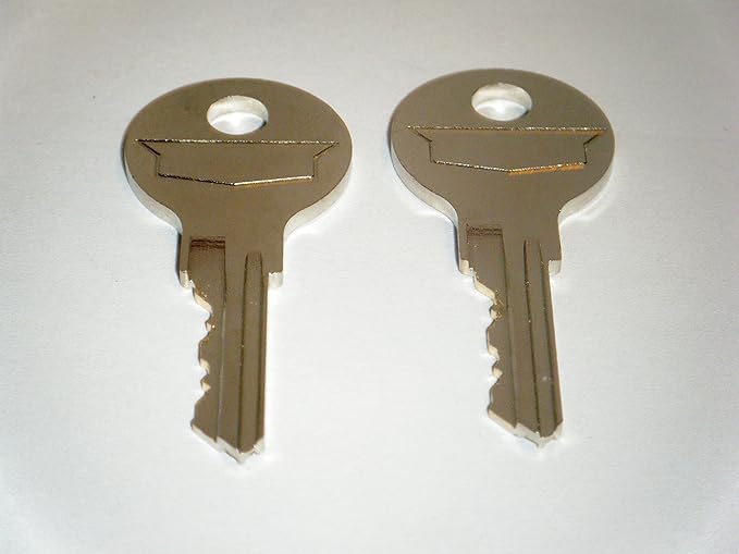 Steelcase File Cabinet Keys from FR351 to FR400 Chicago Office Furniture Desk Keys. 2 - Keys Just Match Your Number Steel Case (FR381) - LeafyLoom