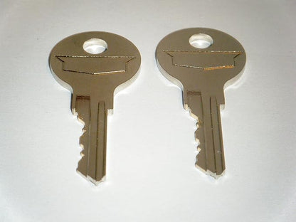 Steelcase File Cabinet Keys from FR351 to FR400 Chicago Office Furniture Desk Keys. 2 - Keys Just Match Your Number Steel Case (FR389) - LeafyLoom