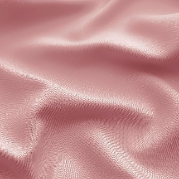 Bedsure Full Size Sheets, Cooling Sheets Full, Rayon Derived from Bamboo, Deep Pocket Up to 16", Breathable & Soft Bed Sheets, Hotel Luxury Silky Bedding Sheets & Pillowcases, Blush Pink - LeafyLoom