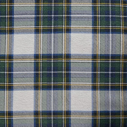 Comfort Spaces Cotton Flannel Breathable Warm Deep Pocket Sheets with Pillow Case Bedding, King, Green Plaid Scottish Plaid 4 Piece - LeafyLoom