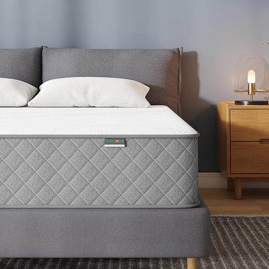 Double Mattress, 10 Inch Memory Foam Full Size Mattress, Full Bed Mattress in a Box Pressure Relief & Firm Mattress Double Size - LeafyLoom