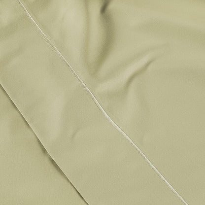 LANE LINEN 100% Egyptian Cotton Bed Sheets - 1000 Thread Count 3-Piece Twin Sheets Set, Long Staple Cotton Bedding Sheets, Sateen Weave, Luxury Hotel Sheets, Fits Upto 16" Mattress - Seafoam - LeafyLoom